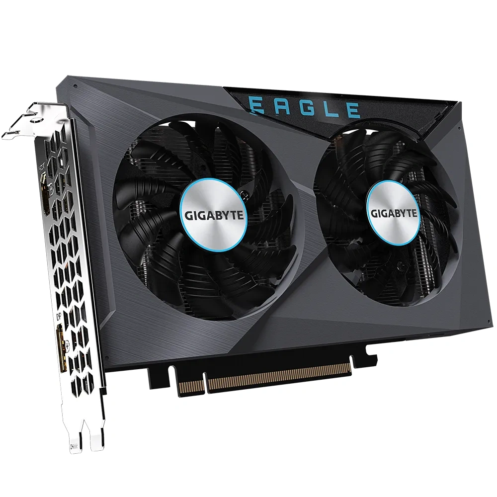Gigabyte AMD Radeon Graphic Card RX 6500 XT 4GB DDR6 Eagle Dual Fan view 5